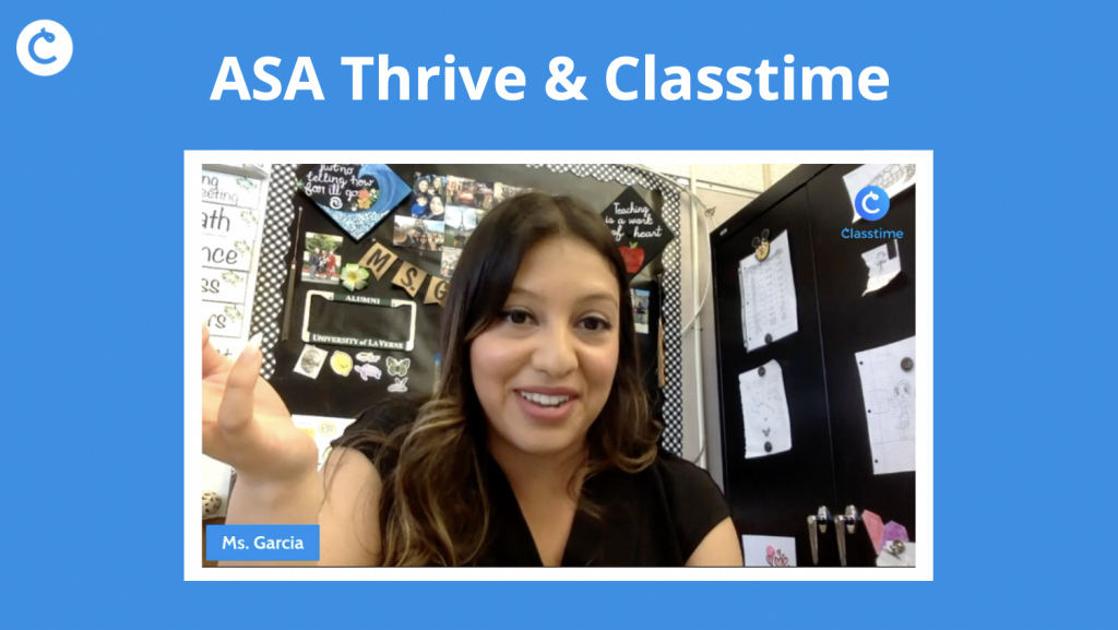 How ASA Thrive Improves Teaching Quality Classtime