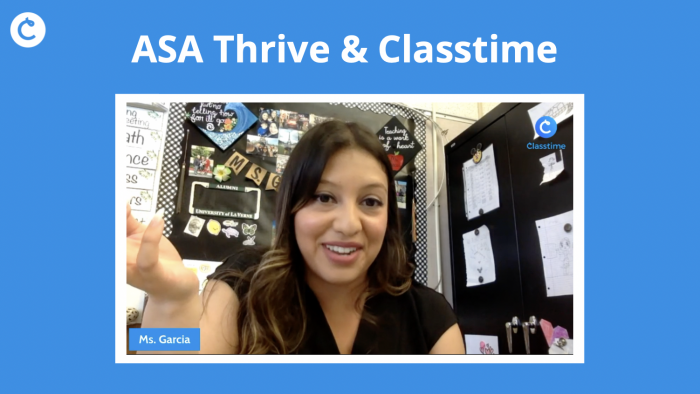 ASA Thrive & Classtime