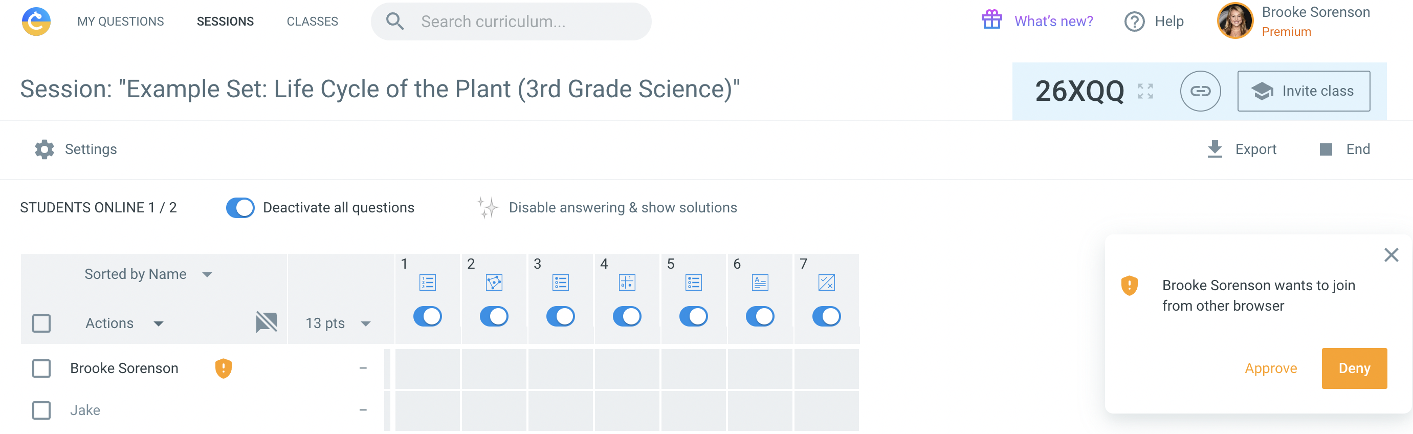 Fill In the Gap question type